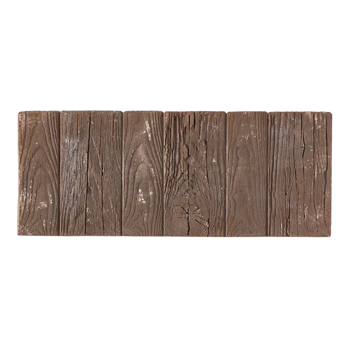 カインズ 花壇ブロック ストレート 木目 ブラウン