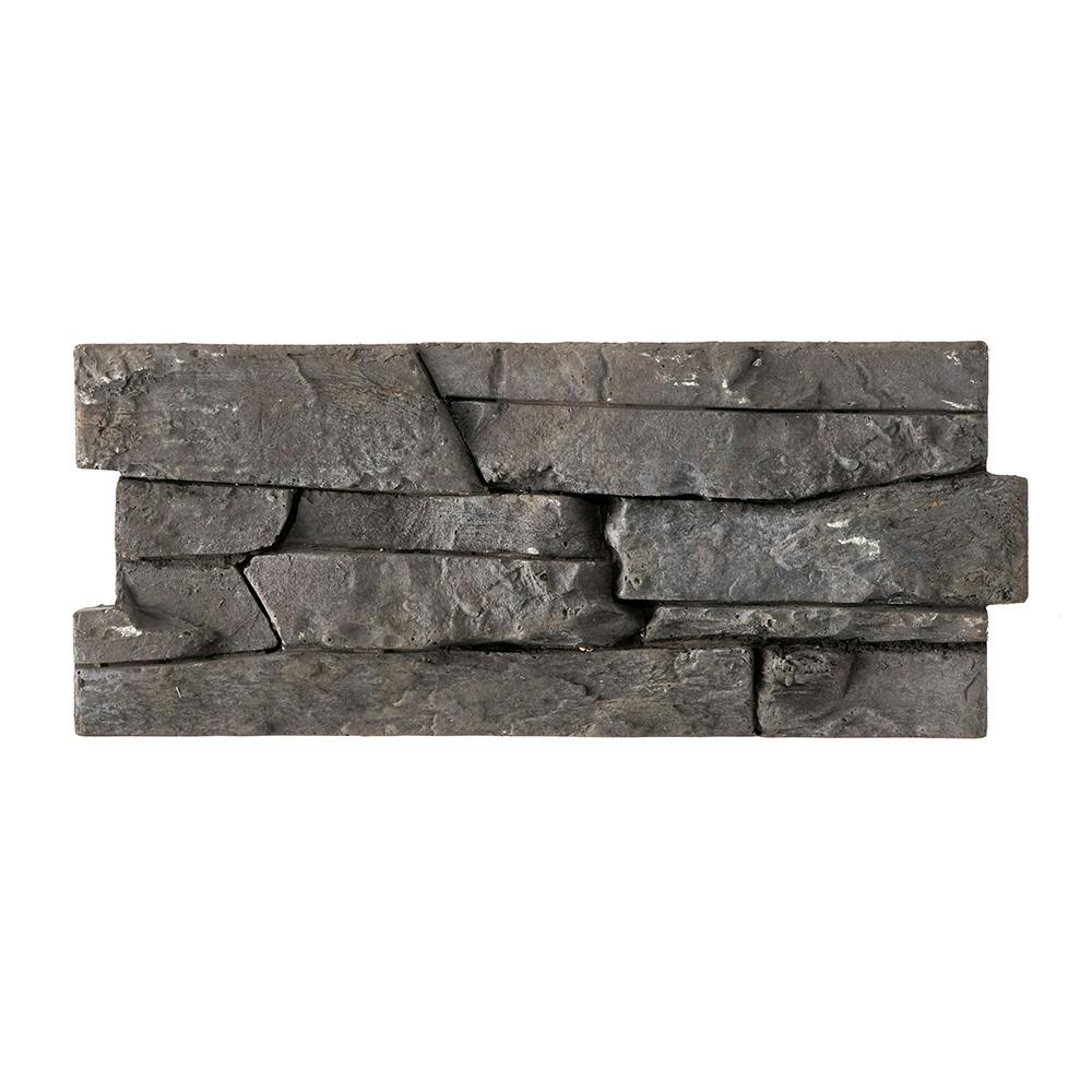 カインズ 花壇ブロック ストレート レッジストーン ブラック