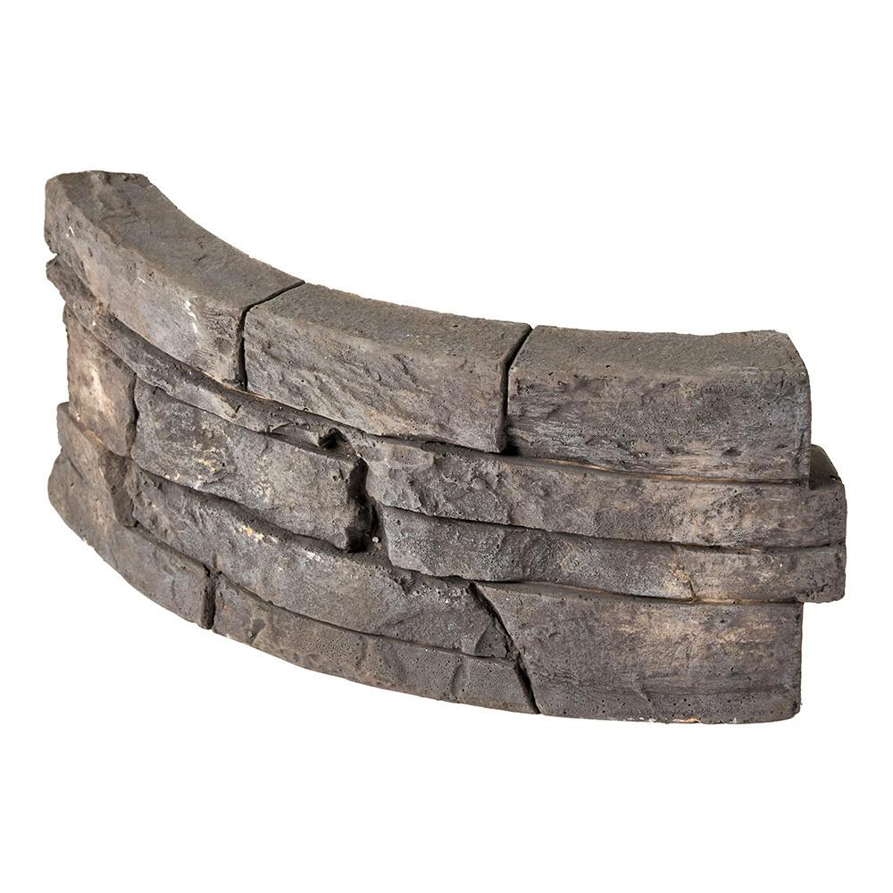 カインズ 花壇ブロック アール レッジストーン ブラック