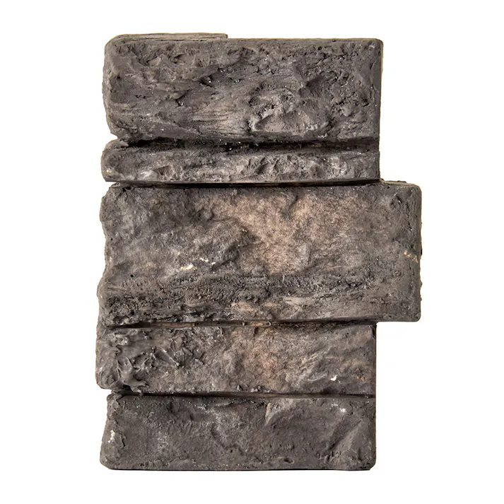 カインズ 花壇ブロック コーナー レッジストーン ブラック