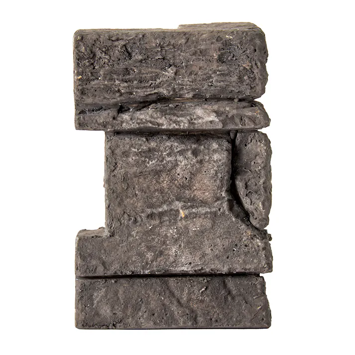 カインズ 花壇ブロック コーナー レッジストーン ブラック