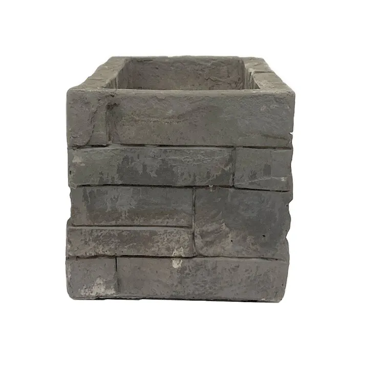 カインズ キューブボックス 30×15 レッジストーン ブラック