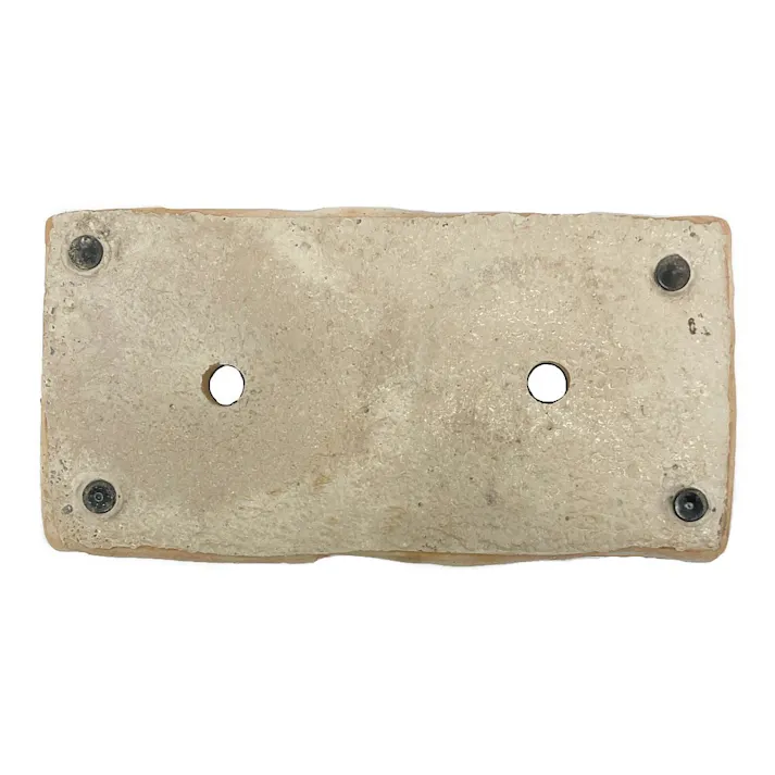 カインズ キューブボックス 30×15 ライムストーン オレンジ