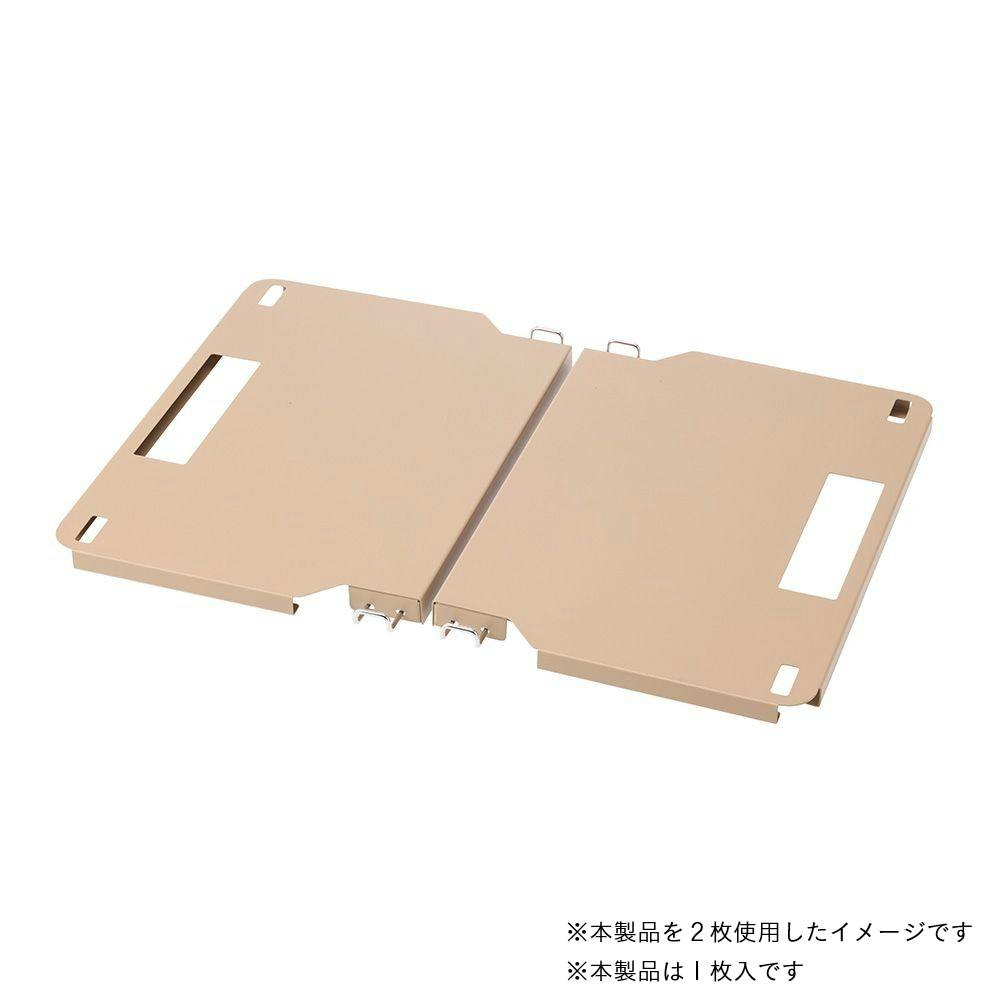 カインズ コンテナトレー トレーブル ベージュ 1枚入
