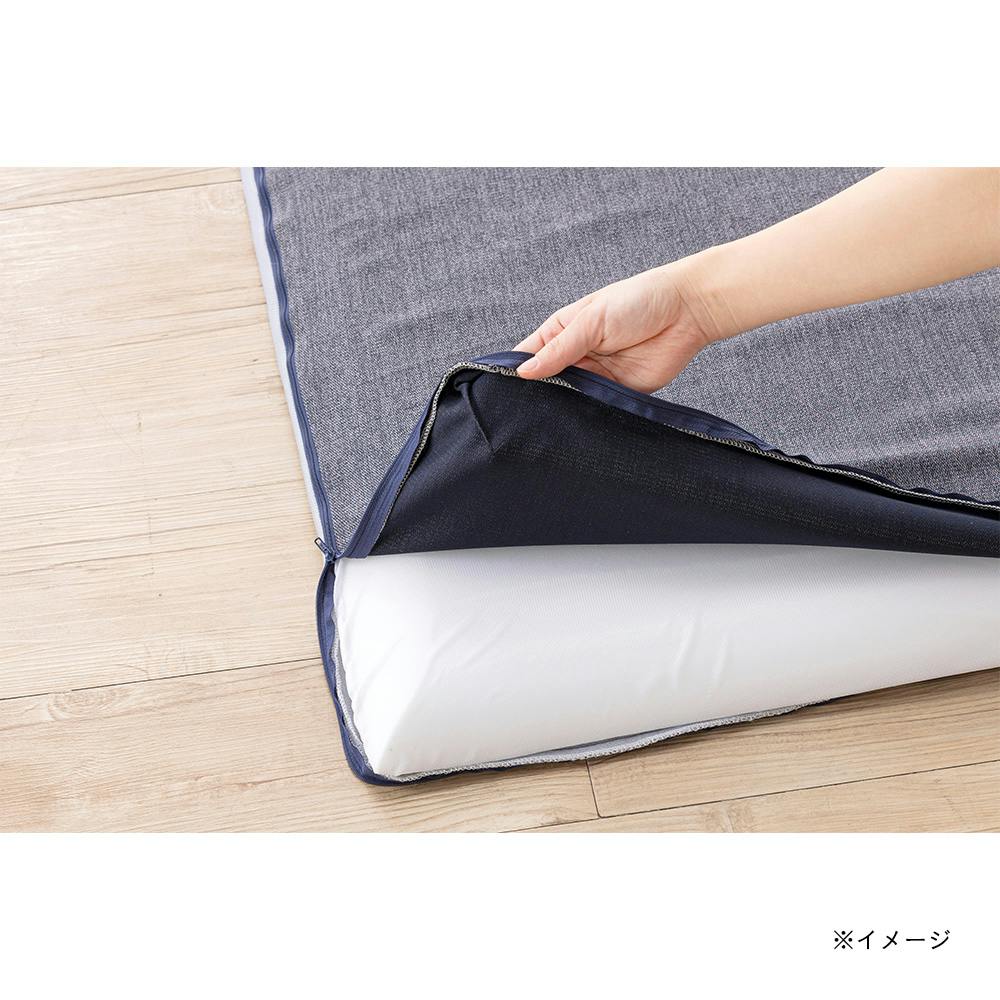 flattyラグ 190×240cm ネイビー | ラグ・カーペット・マット