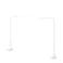 空間を仕切るパーテーションスタンド ホワイト