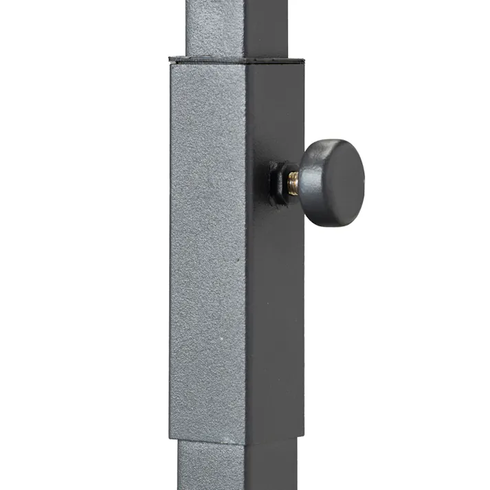 空間を仕切るパーテーションスタンド ブラック