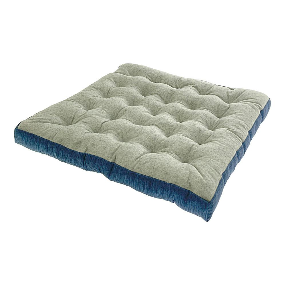 ぽこぽこシートクッション 43×43cm ネイビー | クッション 通販