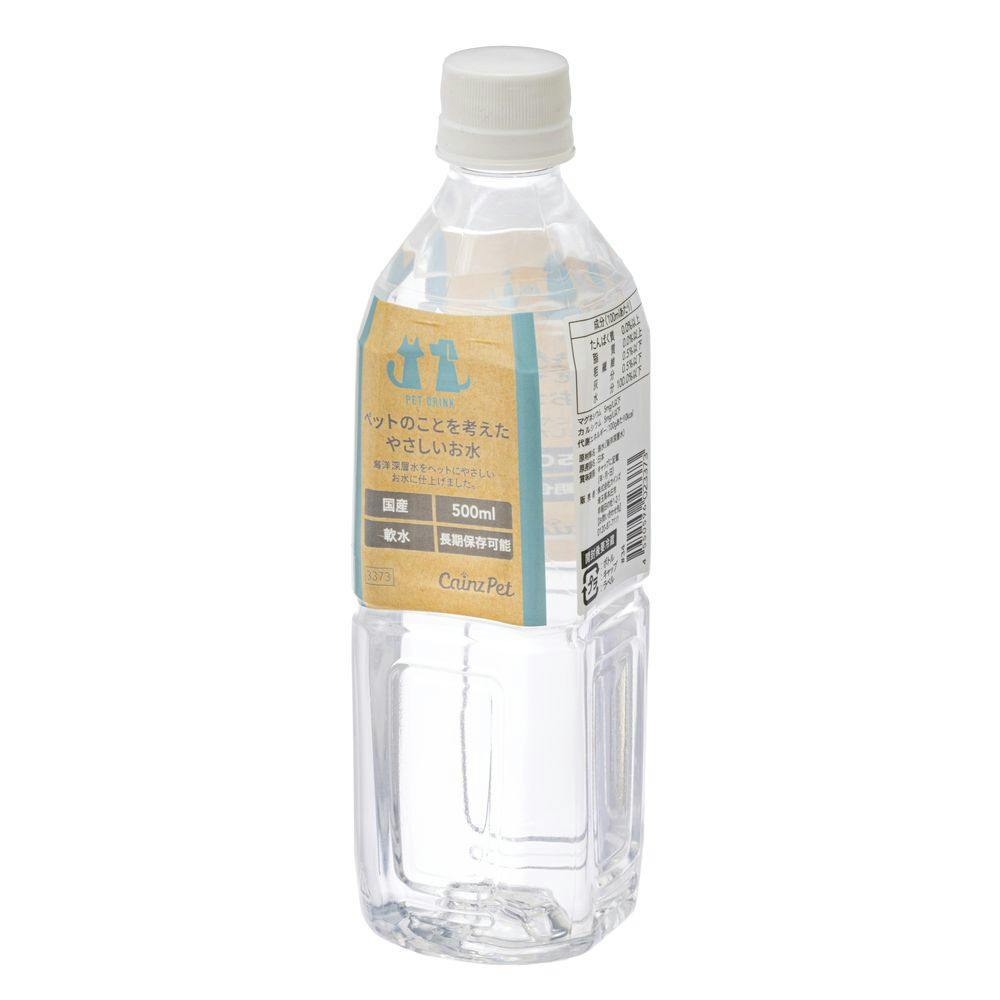 長期保存できるペットにやさしいお水 500ml 飲料 長期保存できるペットにやさしいお水 500ml 飲料
