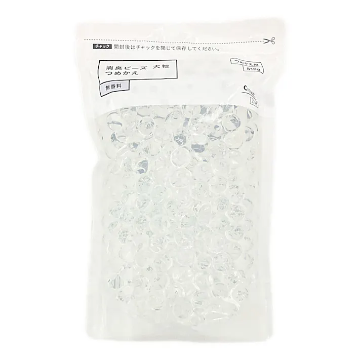 消臭ビーズ 大粒 無香料 詰替 810g