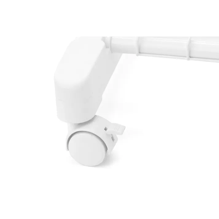 上棚付きハンガーラック ホワイト N62