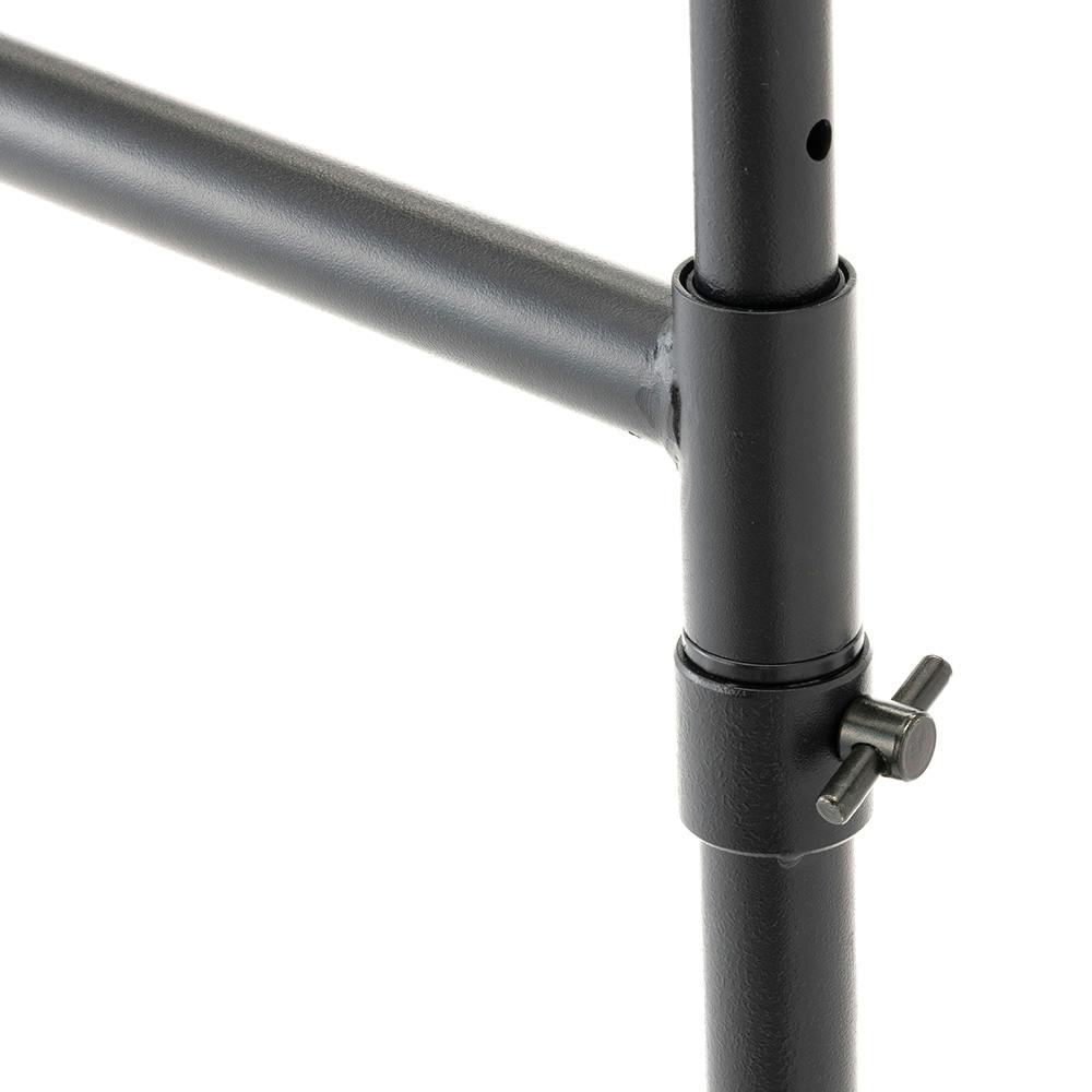 N36パイプハンガープロ 2段 ブラック | チェスト・タンス 通販