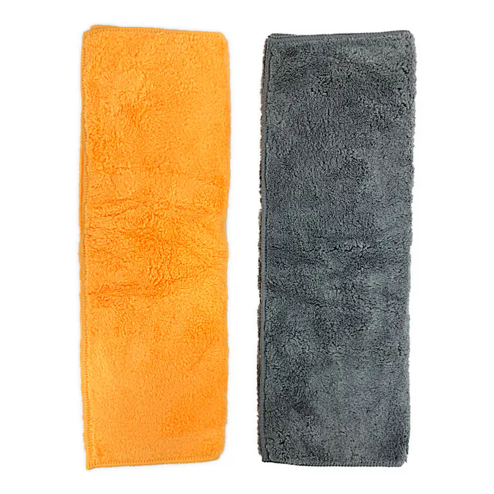 カインズ マイクロファイバー ふき取りクロス 2枚