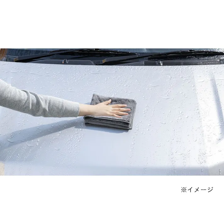 カインズ マイクロファイバー ふき取りクロス 2枚