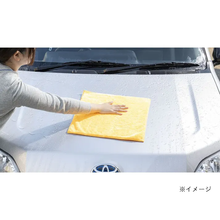 カインズ マイクロファイバー ふき取りクロス 2枚