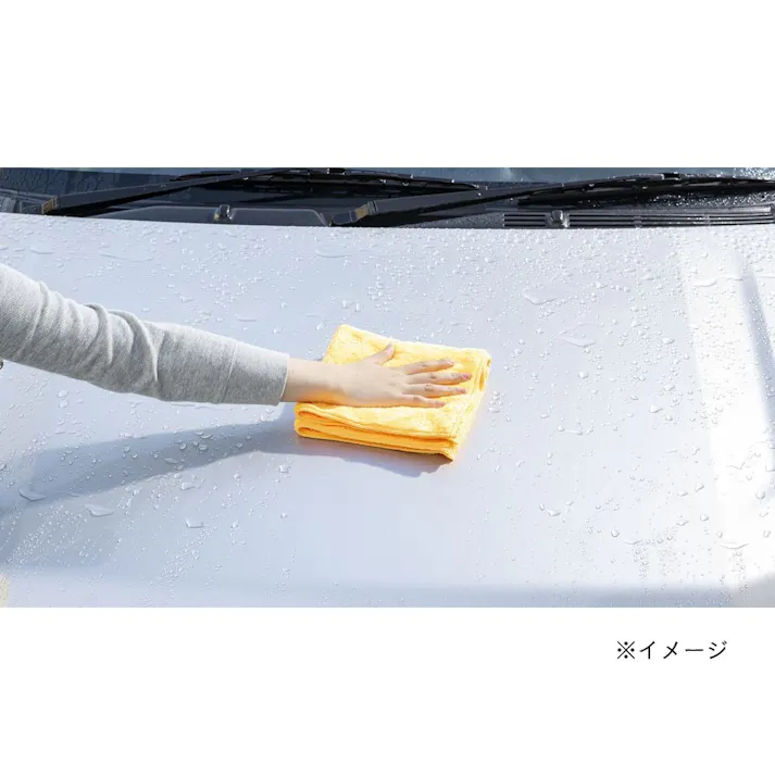 カインズ マイクロファイバー ふき取りクロス 2枚