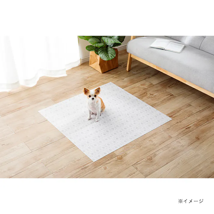 洗える吸着マット 9枚組 フライスグレー 29