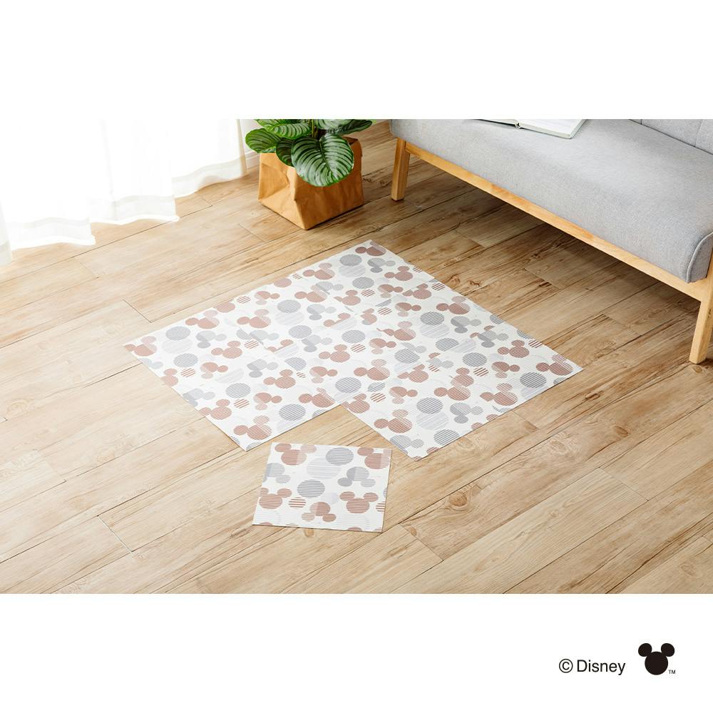 洗える吸着マット 9枚組 ミッキーマウス 29 | ラグ・カーペット