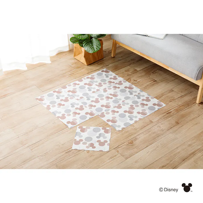 洗える吸着マット 9枚組 ミッキーマウス 29