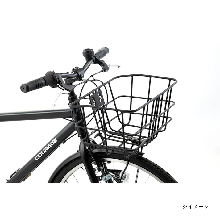 【自転車】アルミクロスバイク クラージュ COURAGE 700C 外装6段 G6HD ホワイト