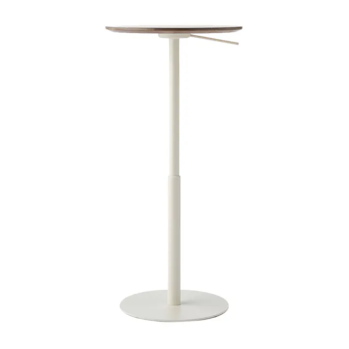 昇降サイドテーブル ホワイト 80×110cm