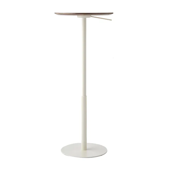 昇降サイドテーブル ホワイト 80×110cm