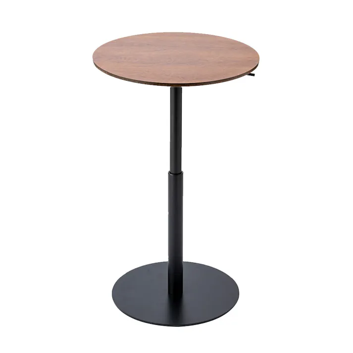 昇降サイドテーブル ブラック 45×73cm