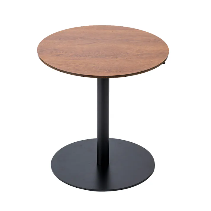 昇降サイドテーブル ブラック 45×73cm