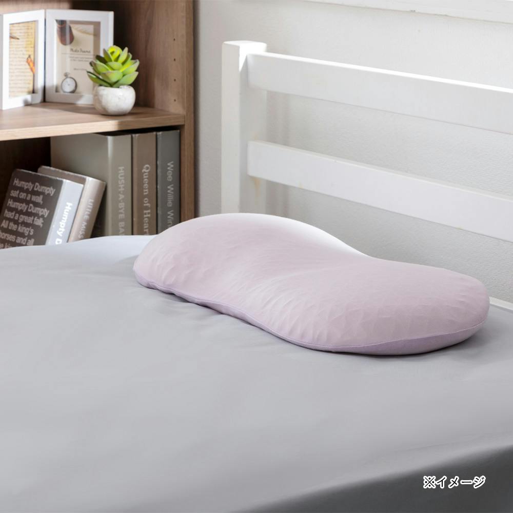 Moffle 洗えるミニまくらカバー パープル 54x26cm※カバーのみ | 布団