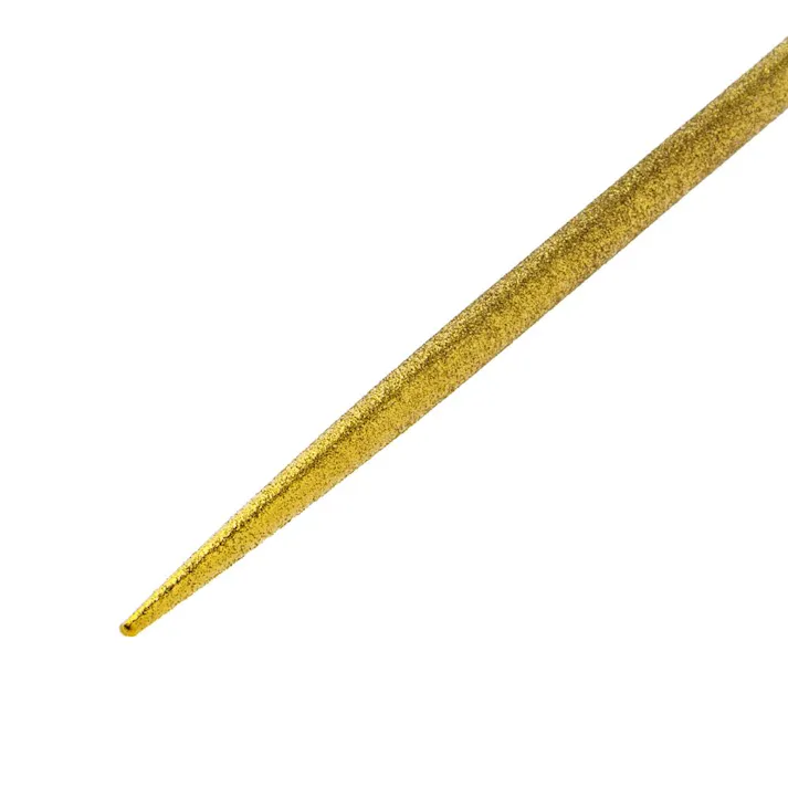 チタンコートダイヤモンドヤスリ 丸 140mm