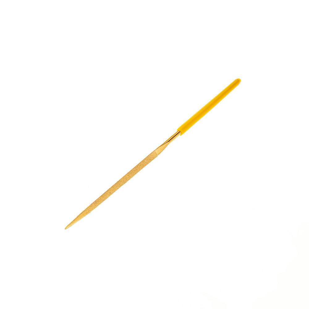 チタンコートダイヤモンドヤスリ 三角 140mm | 作業工具・作業用品