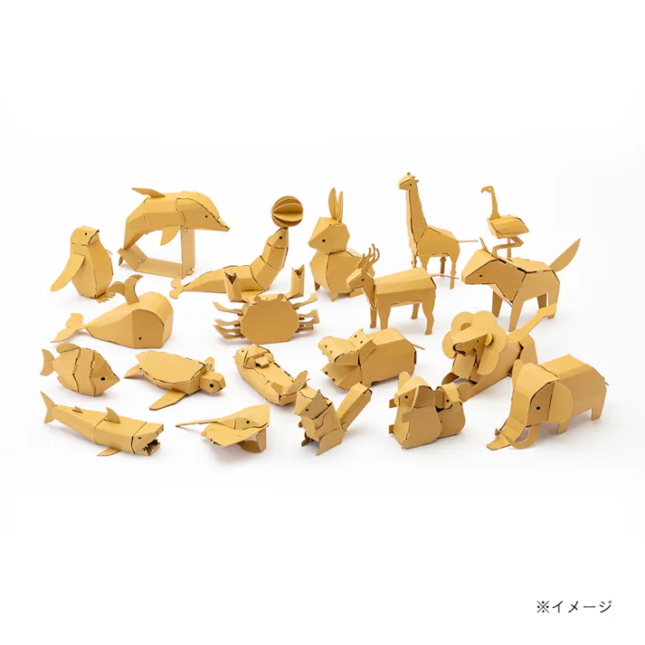 カインズ つくるとい ダンボールの水族館 くじら