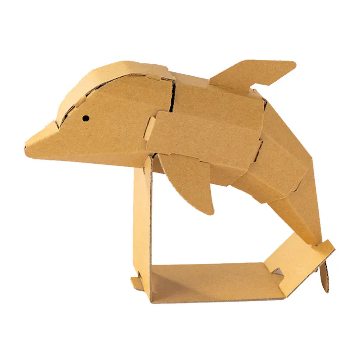 カインズ つくるとい ダンボールの水族館 いるか