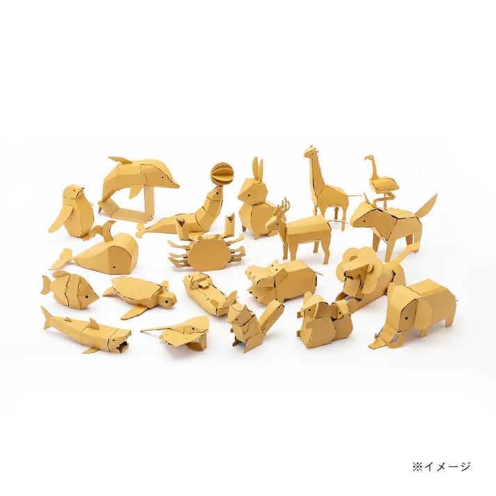 カインズ つくるとい ダンボールの水族館 ぺんぎん