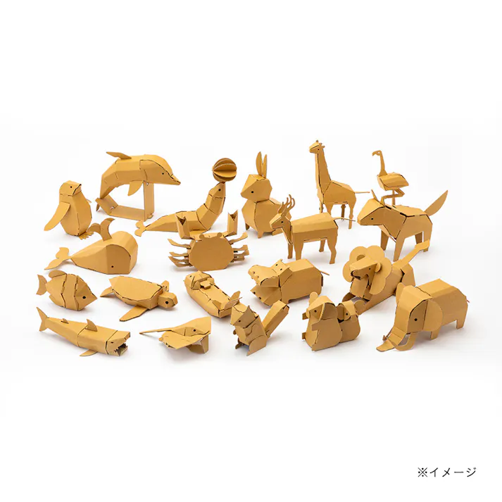 カインズ つくるとい ダンボールの水族館 らっこ