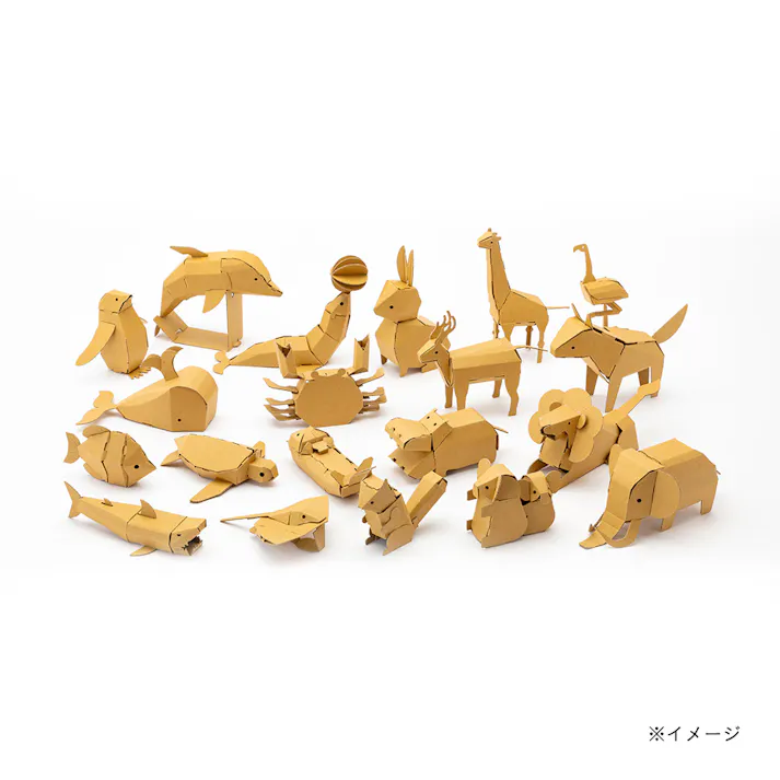 カインズ つくるとい ダンボールの動物園 らいおん