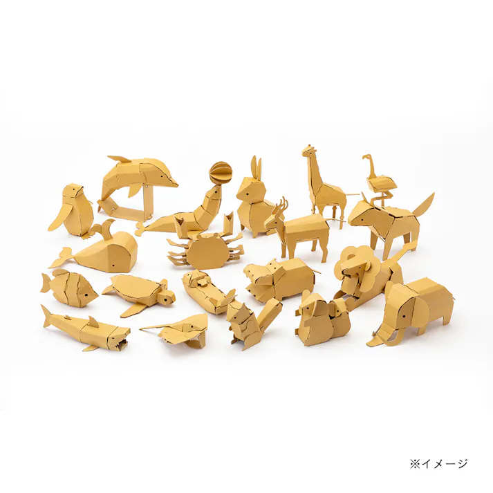 カインズ つくるとい ダンボールの動物園 きりん