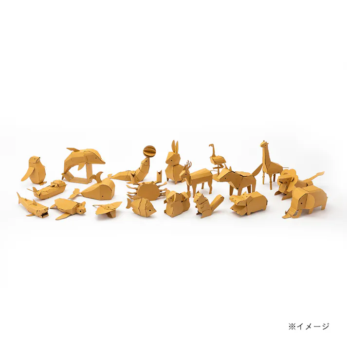 カインズ つくるとい ダンボールの動物園 きりん