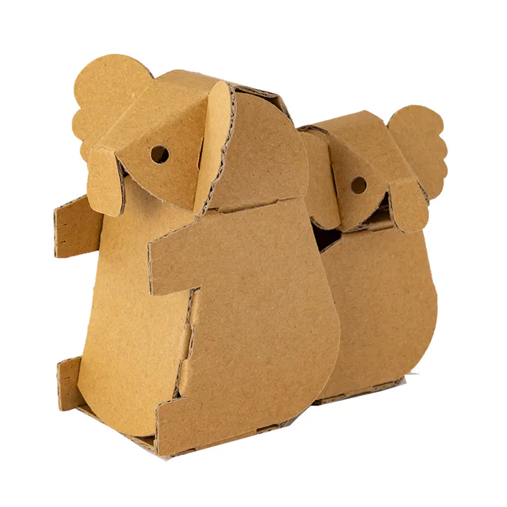 カインズ つくるとい ダンボールの動物園 こあら