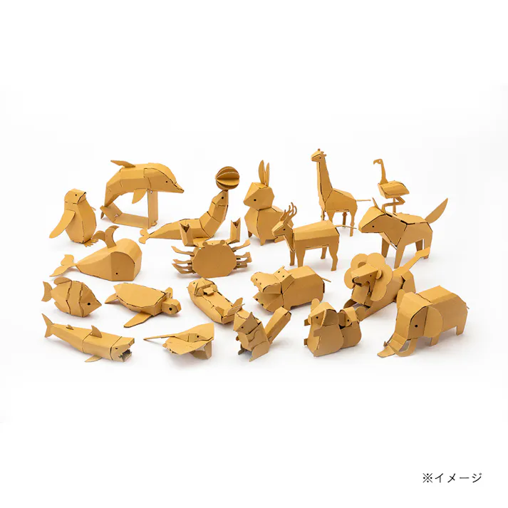 カインズ つくるとい ダンボールの動物園 いぬ