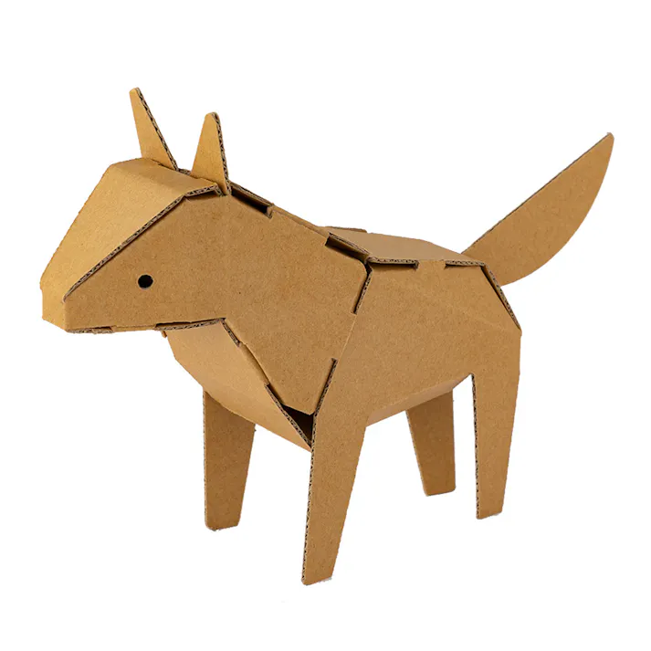 カインズ つくるとい ダンボールの動物園 いぬ