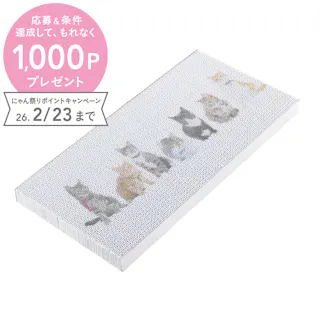 プリント爪とぎ 猫