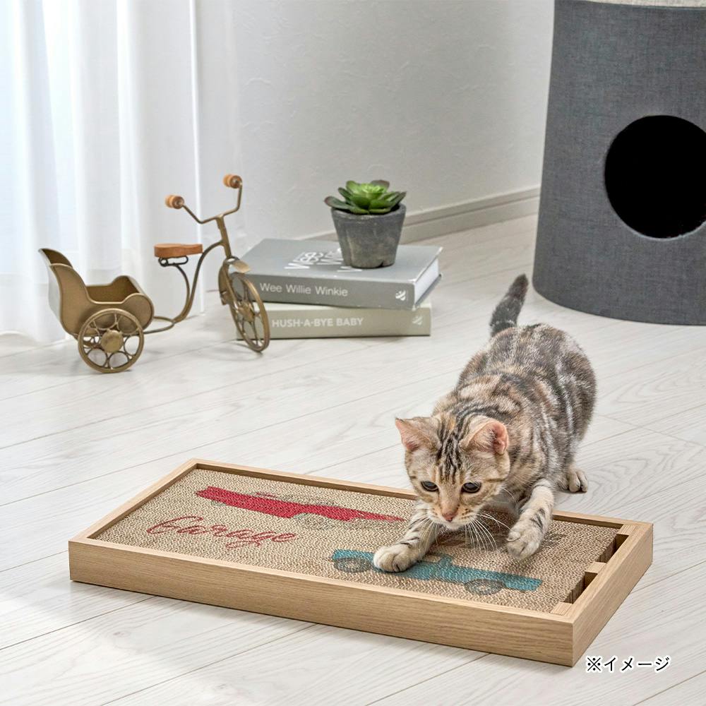 プリント爪とぎ クラシックカー | ペット用品（猫） 通販
