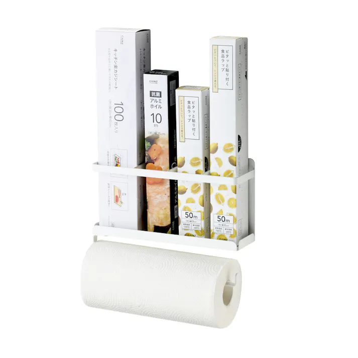 マグネットキッチンペーパー&ラップホルダー