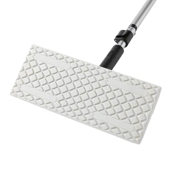 シートが貼り付く 立つフローリングワイパー ブラック