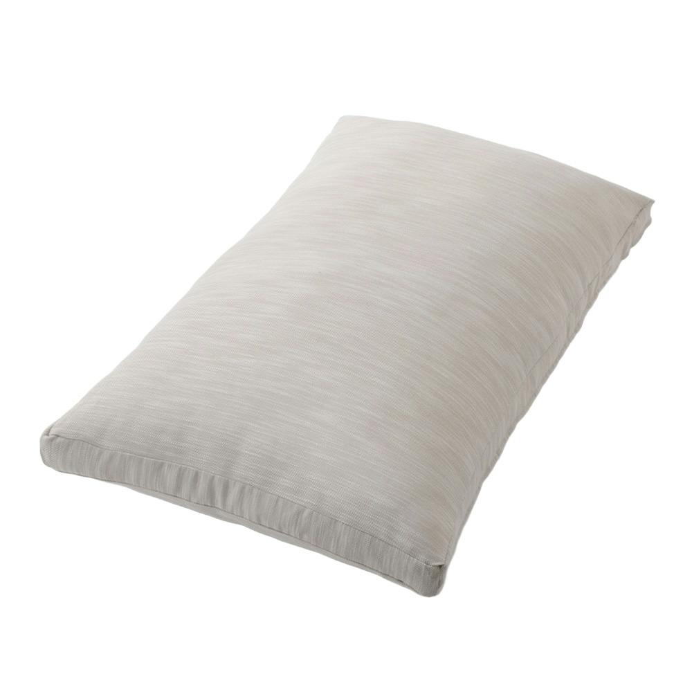 カバーが洗えるクラウドクッション ベージュ 幅90cm 奥行145cm