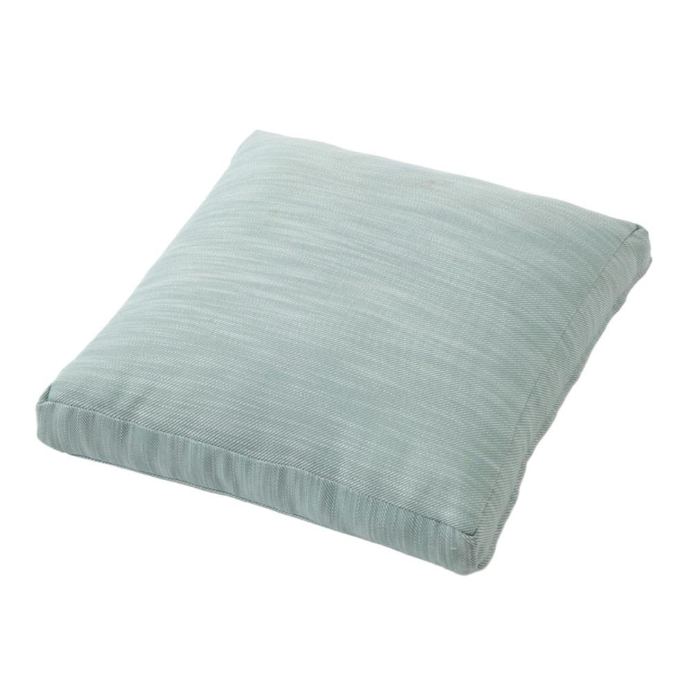 カバーが洗えるクラウドクッション ミント 幅60cm 奥行60cm