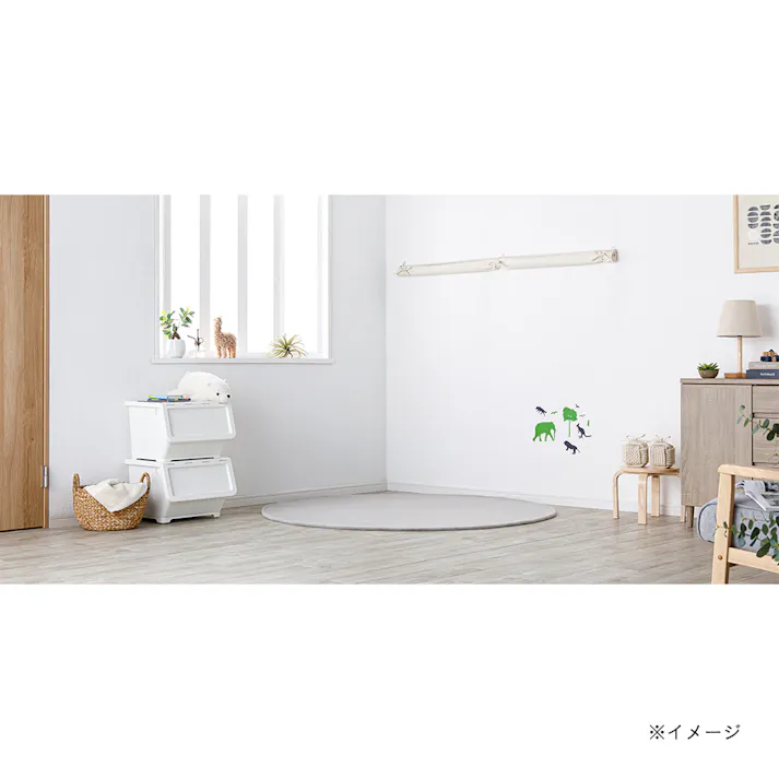 壁に取り付ける秘密基地テント アイボリー