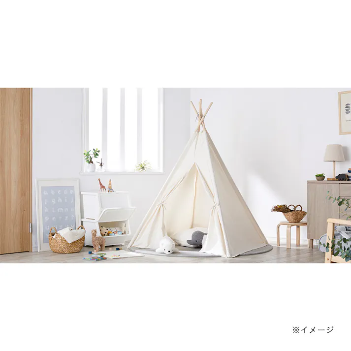 インテリアティピーテント アイボリー