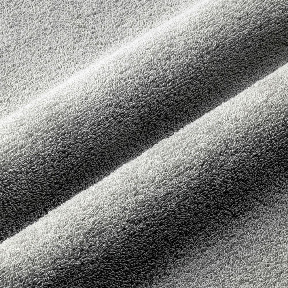 毛羽落ちしにくい抗菌防臭 フェイスタオル グレー | タオル・ハンカチ